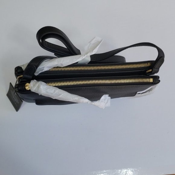 🎁 Vince Camuto Women's Gally Leather Crossbody - Picture 7 of 11